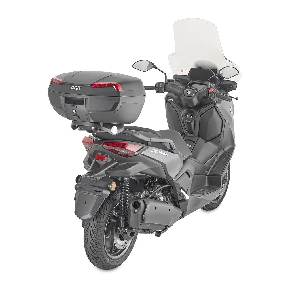 Givi SR2167 Top Case Rear Rack for Yamaha X-Max 125/X-Max 300 23-Up/X-Max 300 Tech Max 25-Up w/Monokey & Monolock Top Cases
