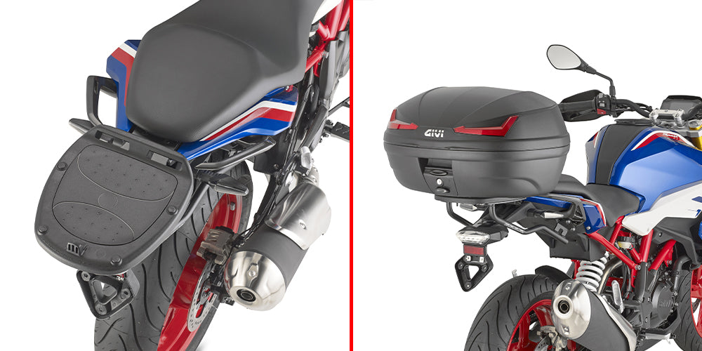 Givi SR5125 Top Case Rear Rack for BMW G 310 R 17-23 w/Monolock or Monokey Top Case