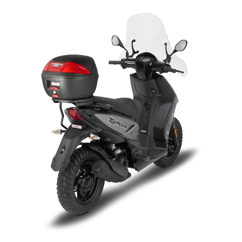 Givi SR5602 Top Case Rear Rack for Piaggio Typhoon 50-125 11-Up w/Monolock Top Cases