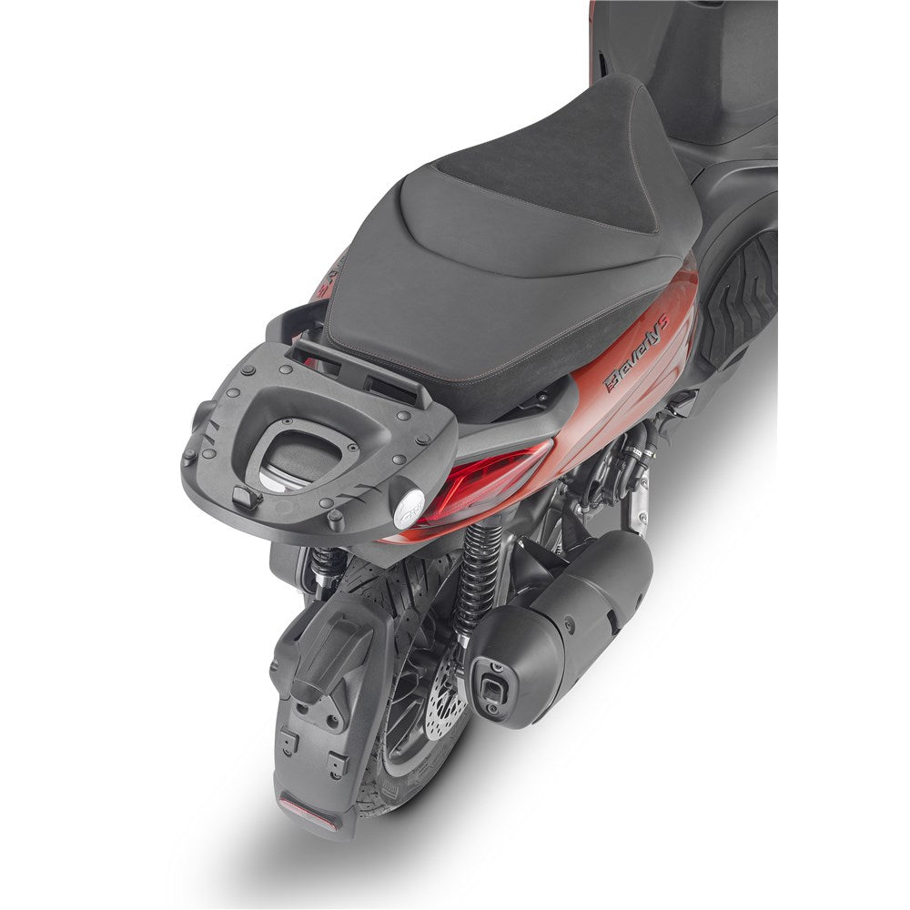 Givi SR5616 Top Case Rear Rack for Piaggio Beverly 300-400 HPE 21-24 w/Monolock Top Cases