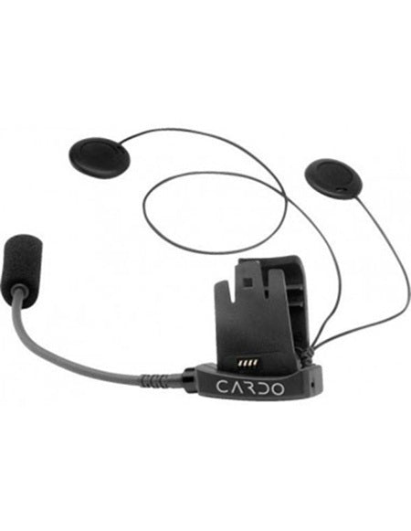 Cardo Half Helmet Audio & Microphone Kit for Q2/TEAMSET/SOLO