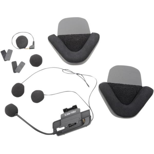 Cardo Half Helmet Audio & Microphone Kit for G4/G9/G9X