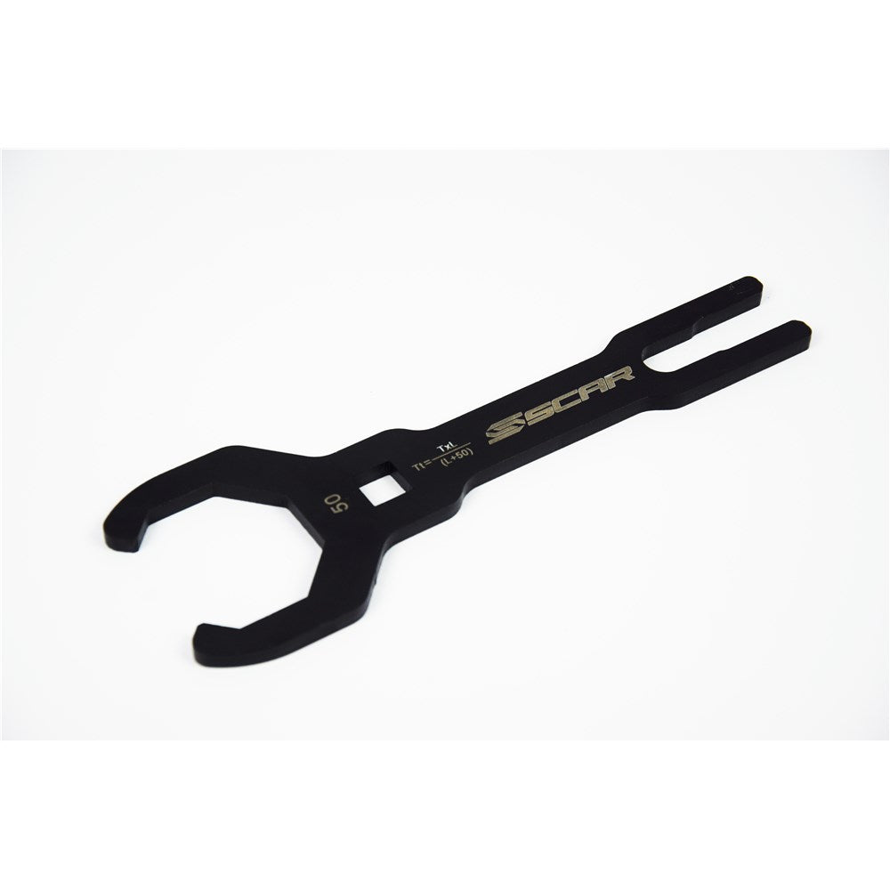Scar CFS Fork Cap Wrench Tool for Honda/Kawasaki/Suzuki with Showa/Ohlins (50mm)