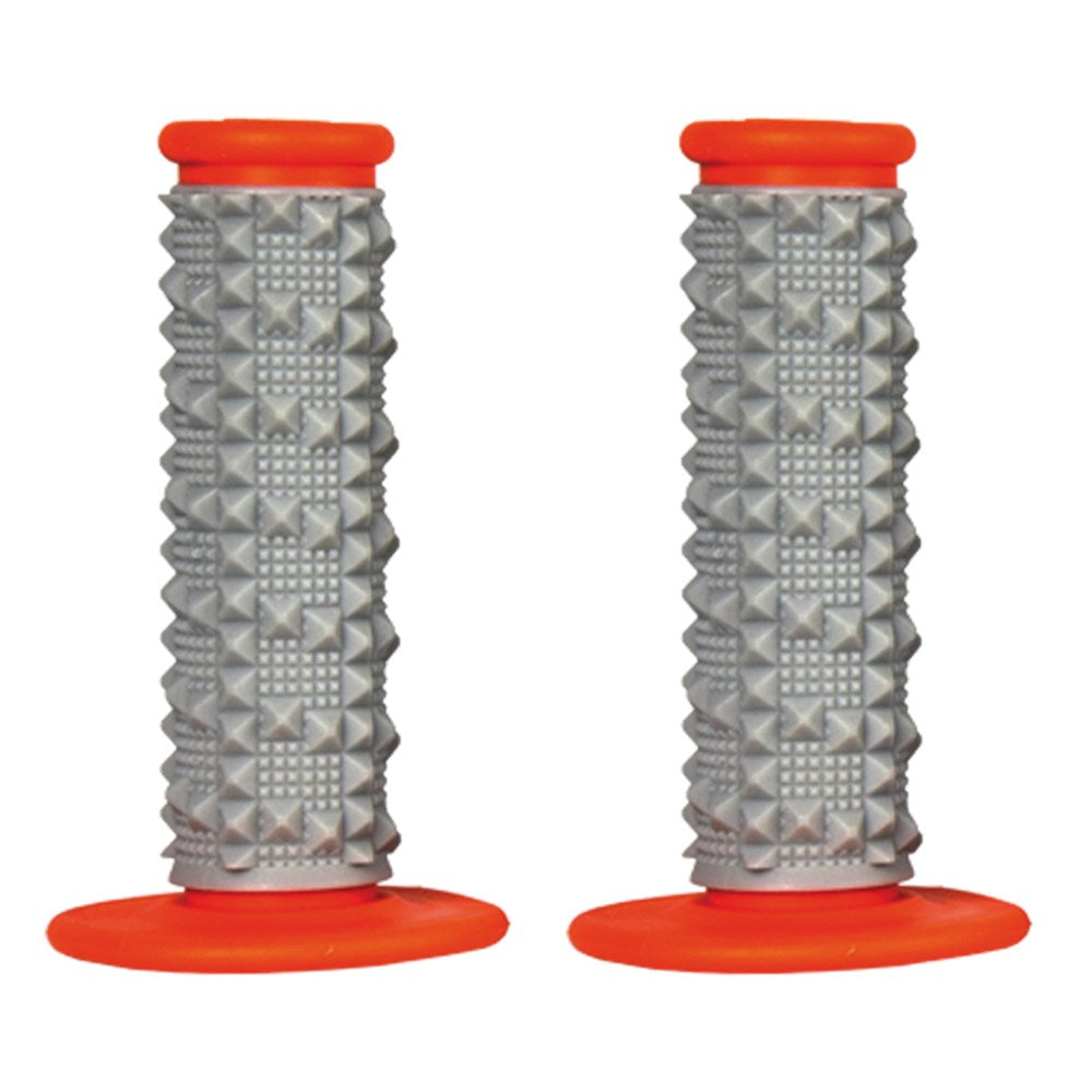 Scar GDDOR Dual Density Compound Grips Grey/Orange
