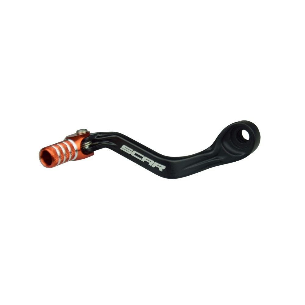 Scar GSL508 Gear Shift Lever Orange for KTM 65SX 09-23/Husqvarna TC65 17-24/Gas Gas MC65 21-23