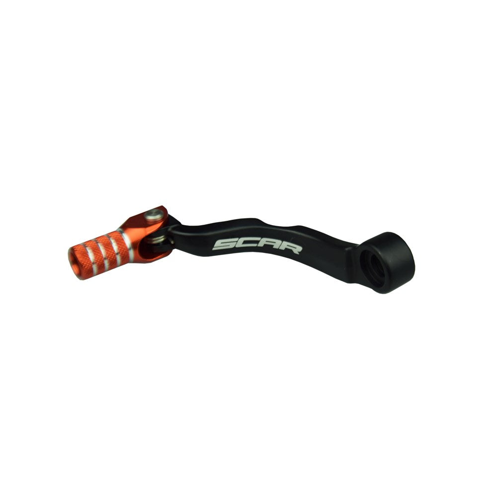 Scar GSL515 Gear Shift Lever Orange for KTM 85SX 18-25/125SX/150SX 17-22/150EXC 20-23/125XC 21-23/150XCW 17-23/Husqvarna TC85 18-25/TC125 17-22/TE125 17-19/TE150 17-23/Gas Gas MC85 21-25/MC125 21-23