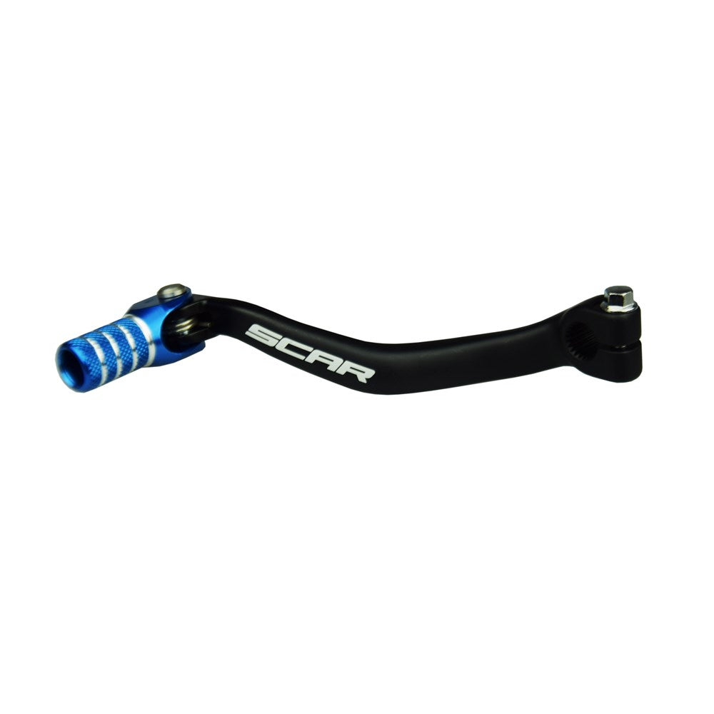 Scar GSL613 Gear Shift Lever Blue for TM Racing 85 Junior/125MX/144MX/125EN/144EN/250MX/250EN 4 ST/300MX/300EN 4 ST/450MX/450EN 00-25/250MX/250EN 2 ST/300MX/300EN 2 ST 00-18