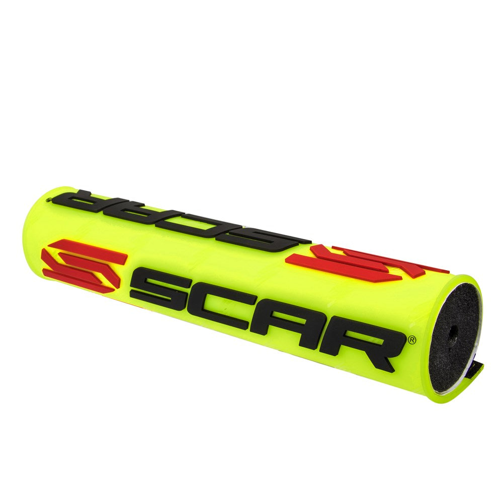 Scar MSXY Regular Bar Pad Fluro Yellow for 7/8" Handlebars