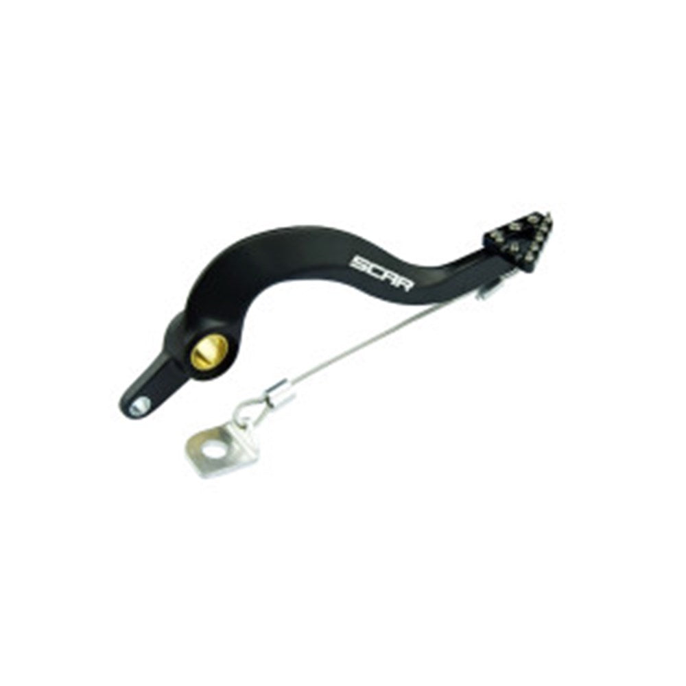 Scar RBP502BK Rear Brake Pedal Black for KTM 85SX 18-25/Husqvarna TC85 18-25/Gas Gas MC85 21-25