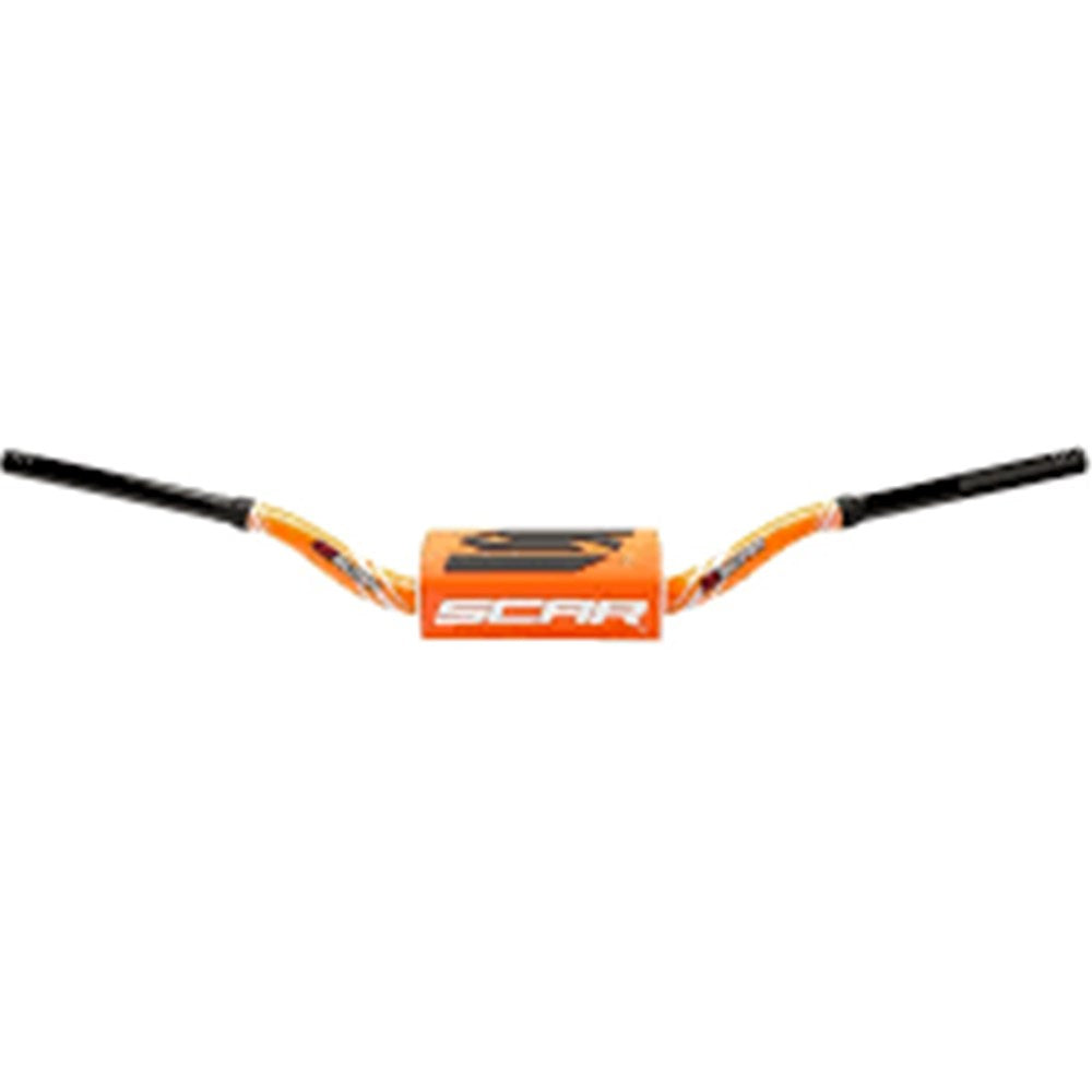 Scar S9162OROR O2 Villopoto/Stewart Bend 1 1/8" Handlebar Orange w/Orange Bar Pad