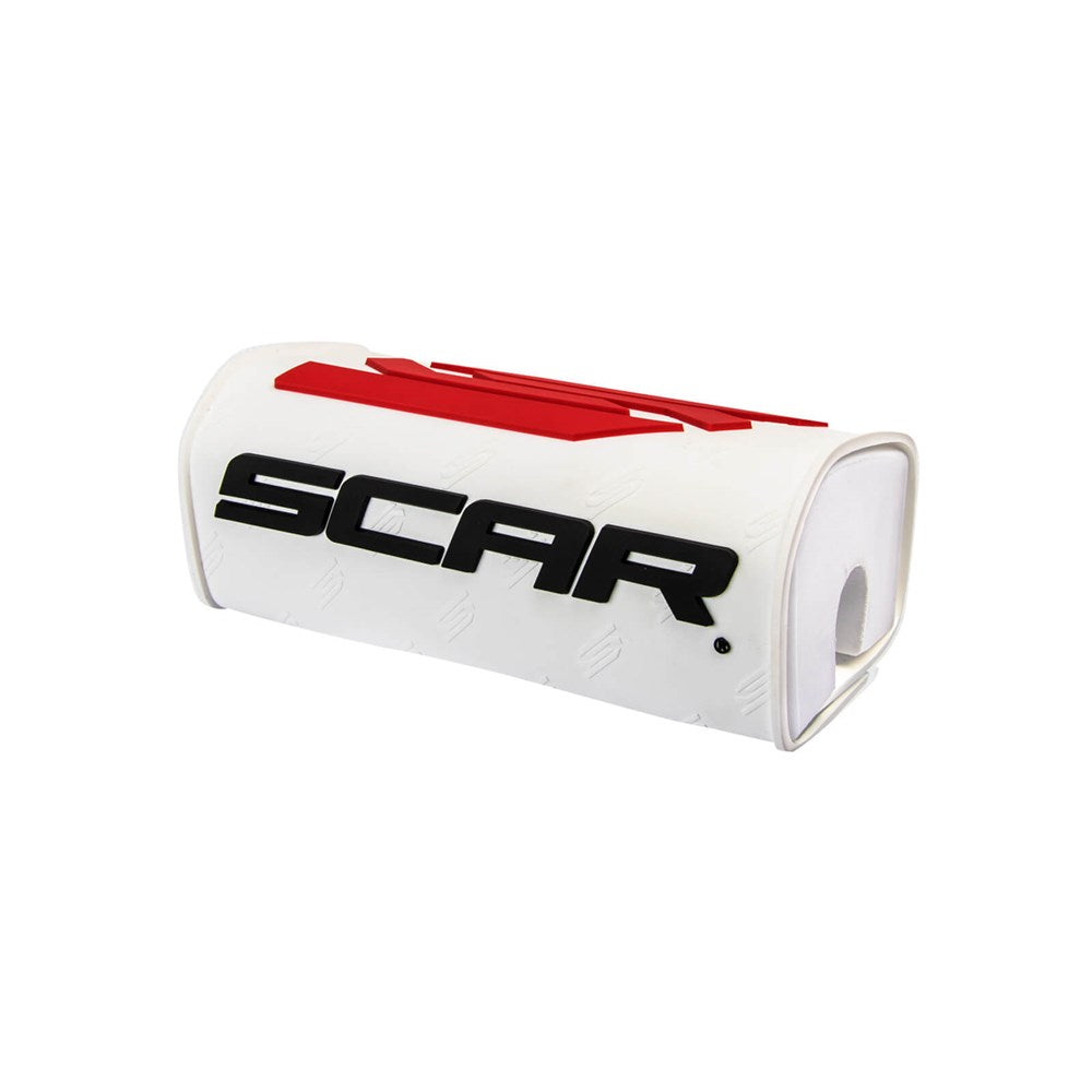 Scar SMSOW Oversize Bar Pad White for 1 1/8" Handlebars