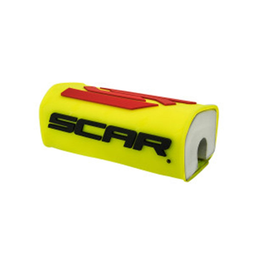 Scar SMSOY Oversize Bar Pad Fluro Yellow for 1 1/8" Handlebars