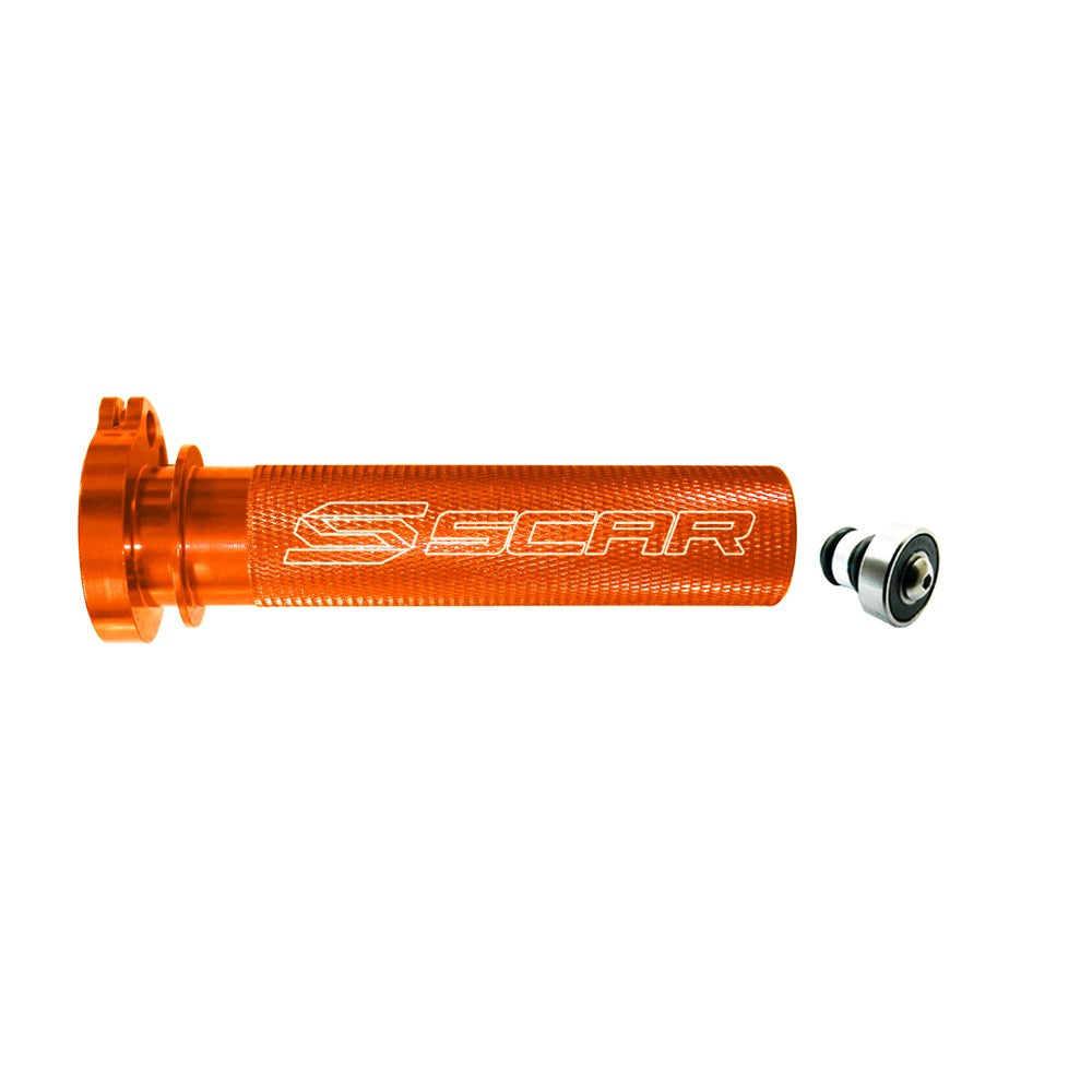 Scar TT500 Throttle Tube Orange for KTM 250/350/450SXF 00-15/250-500EXCF 00-16/Husqvarna FE250-501 14-16/FC250-450 14-15