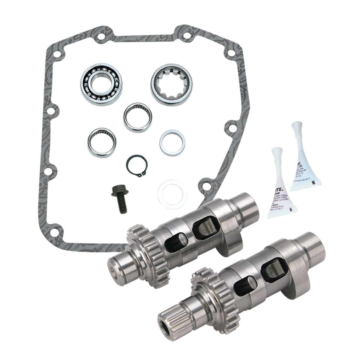 S&S Cycle SS-106-5305 640CE Easy Start Chain Drive Camshaft Kit for H-D Big Twins 99-06 Models (except Dyna 2006 Models)