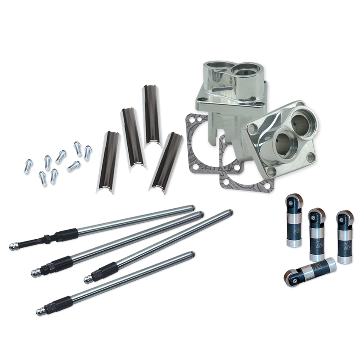 S&S Cycle SS-33-5451 Hydraulic Valve Train Conversion Kit for H-D Big Twins 66-84 Shovelhead Engines w/S&S Cycle Rocker Arms