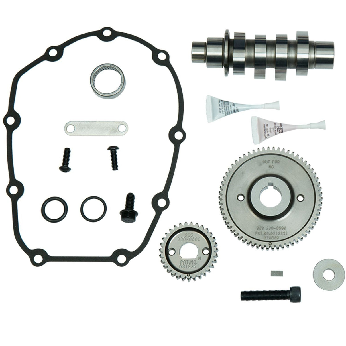 S&S Cycle SS-330-0625 350G Gear Drive Camshaft Kit for H-D M8 17-Up Models