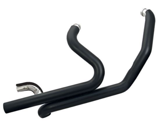 S&S Cycle SS-550-0142 Power Tune Dual Headers Black for H-D Big Twin 95-08 Models