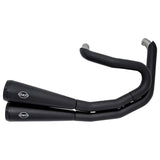 S&S Cycle SS-550-0742 Grand National 2-2 Exhaust System Black for H-D Dyna 06-17 Models