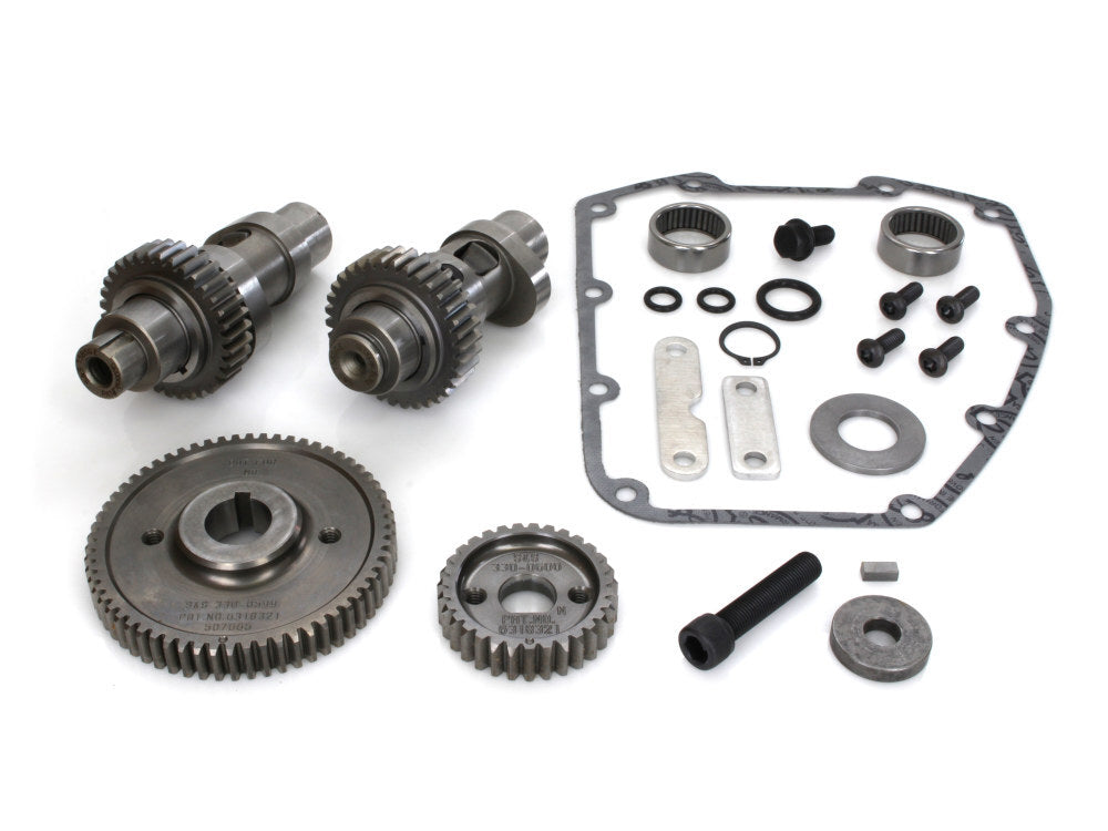 S&S Cycle SS106-5225 585GE Gear Drive Easy Start Camshaft Kit for Twin Cam 07-17/Dyna 2006