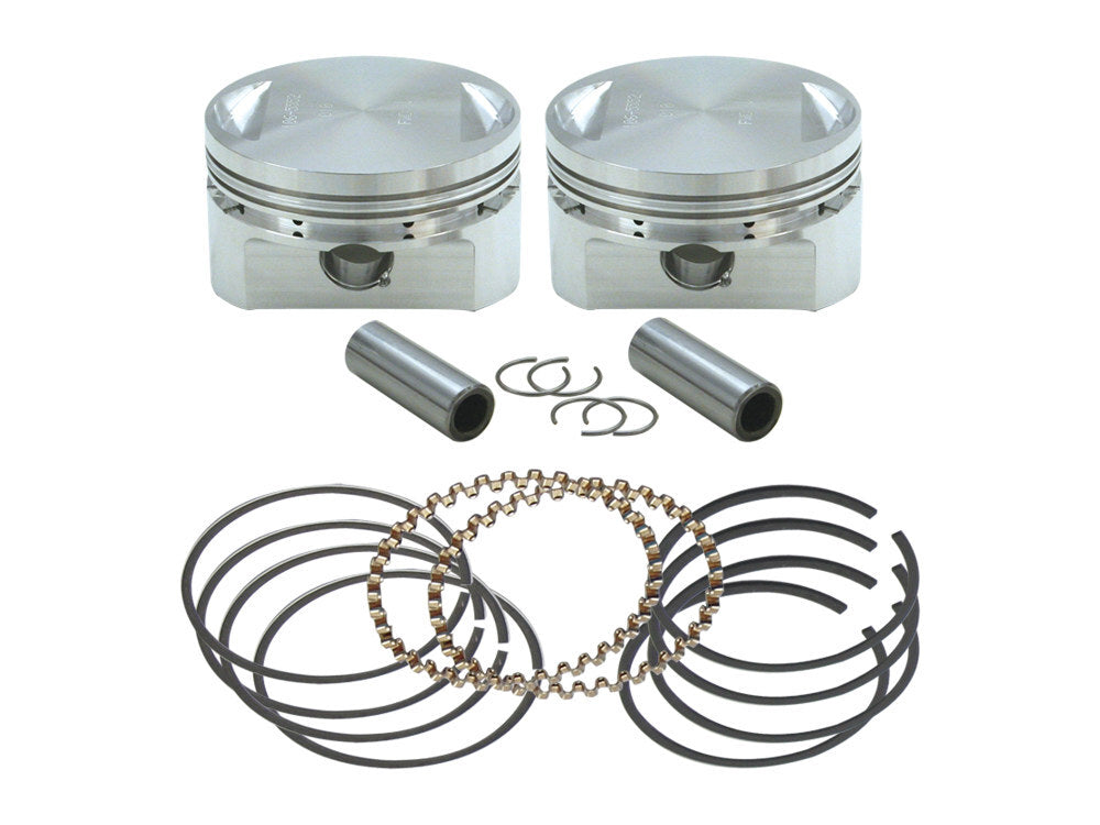 S&S Cycle SS106-5555 +.010" Forged 89ci Stroker Piston for Evolution Big Twin 84-99 w/S&S 4 5/8" Stroker Flywheel