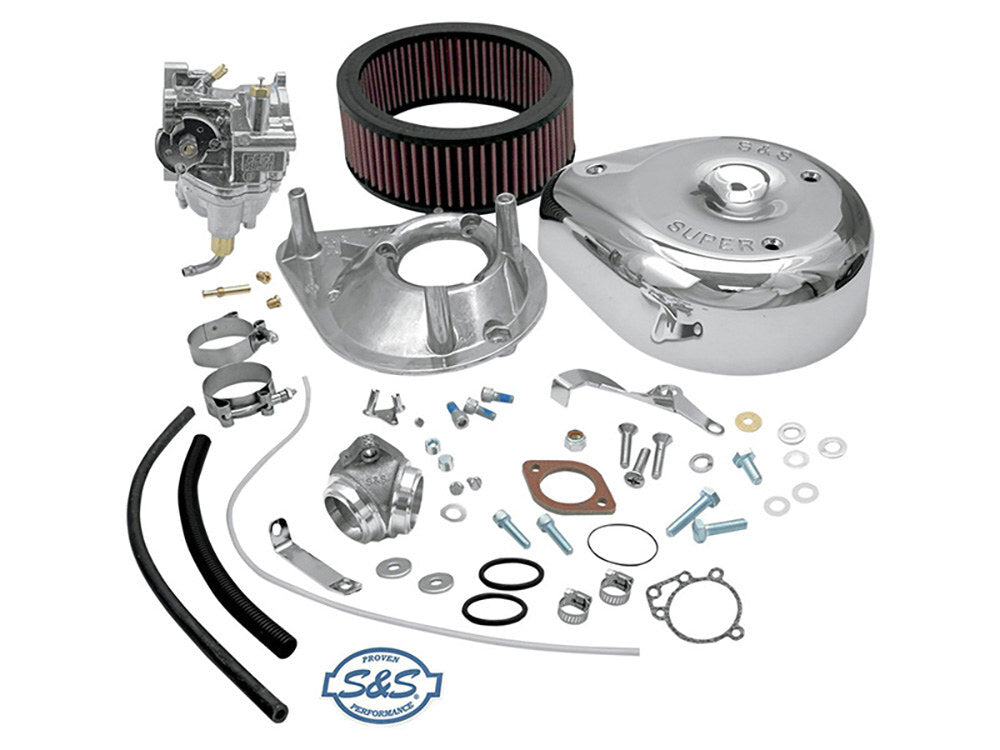 S&S Cycle SS11-0402 Super E Carburettor Kit for Big Twin 66-78