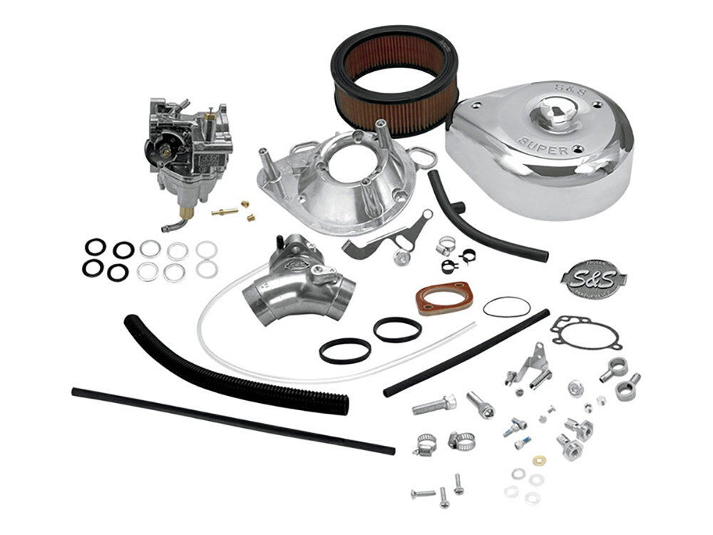 S&S Cycle SS11-0419 Super E Carburettor Kit for Evolution 93-99