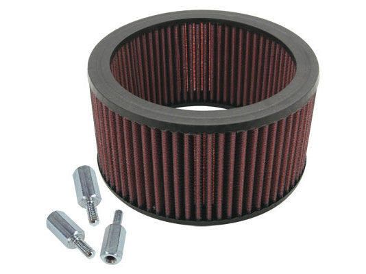 S&S Cycle SS17-0045 1" Wider High Flow Air Filter Element for S&S Teardrop Air Cleaner