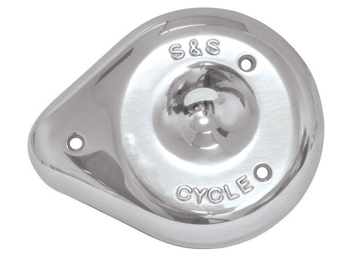 S&S Cycle SS17-0378 Teardrop Air Cleaner Cover Chrome