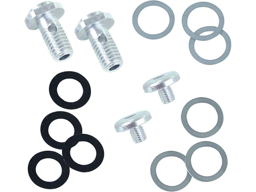 S&S Cycle SS17-0486 Breather Conversion Kit for Big Twin 93-99 w/Super E & G Carburettors