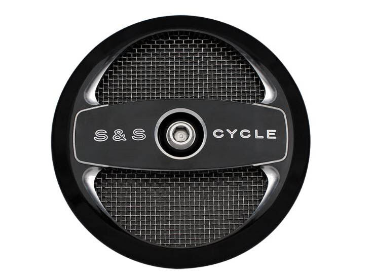 S&S Cycle SS170-0214 Air 1 Cover Black for S&S Stealth Air Cleaners