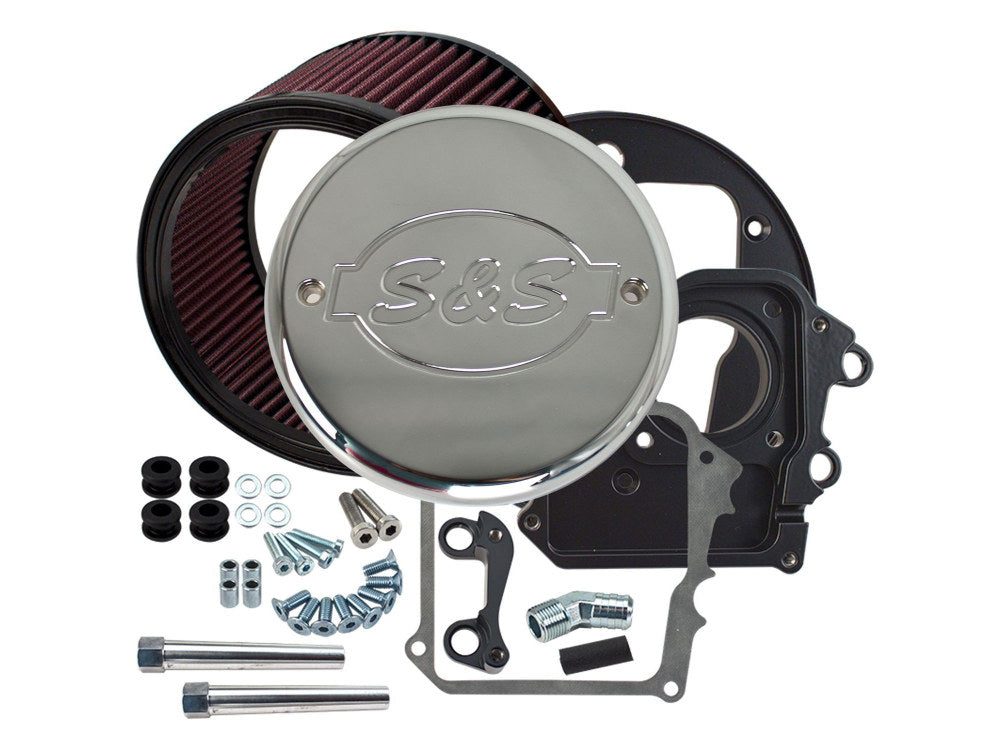 S&S Cycle SS170-0295D High Flow Air Cleaner Kit for Indian Touring & Cruiser 14-20 w/111ci Thunderstroke Engines