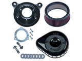 S&S Cycle SS170-0438 Mini Teardrop Air Cleaner Kit Black for Twin Cam 08-17 w/Throttle-by-Wire