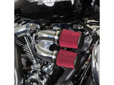 S&S Cycle SS170-0566 Tuned Induction Air Cleaner Kit Chrome for Milwaukee-Eight Touring 17-Up/Softail 18-Up