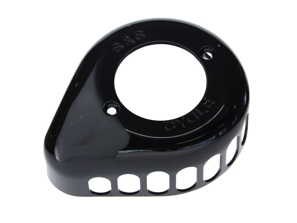 S&S Cycle SS170-0686 Stinger Teardrop Air Cleaner Cover Black for S&S Stealth Air Cleaners