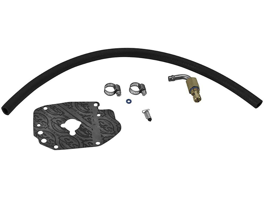 S&S Cycle SS190-0005 Fuel Line Upgrade Kit for Early S&S Super E/G Carburettor