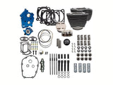 S&S Cycle SS310-1225 Power Pack 129ci Big Bore Kit w/Black Pushrod Tubes for Milwaukee-Eight Touring 17-Up/Softail 18-Up w/107ci Oil Cooled Engine