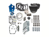 S&S Cycle SS310-1231 Power Pack 132ci Big Bore Kit w/Chrome Pushrod Tubes for Milwaukee-Eight Touring 17-Up/Softail 18-Up w/114ci Oil Cooled Engine