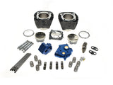 S&S Cycle SS310-1390 Power Package 132ci Oil Cooled Chain Drive HPT496 Camshaft w/Highlighted Fins & Chrome Pushrod Tubes for Harley-Davidson 114ci or 117ci Softail 18-24/Touring 17-23 Models