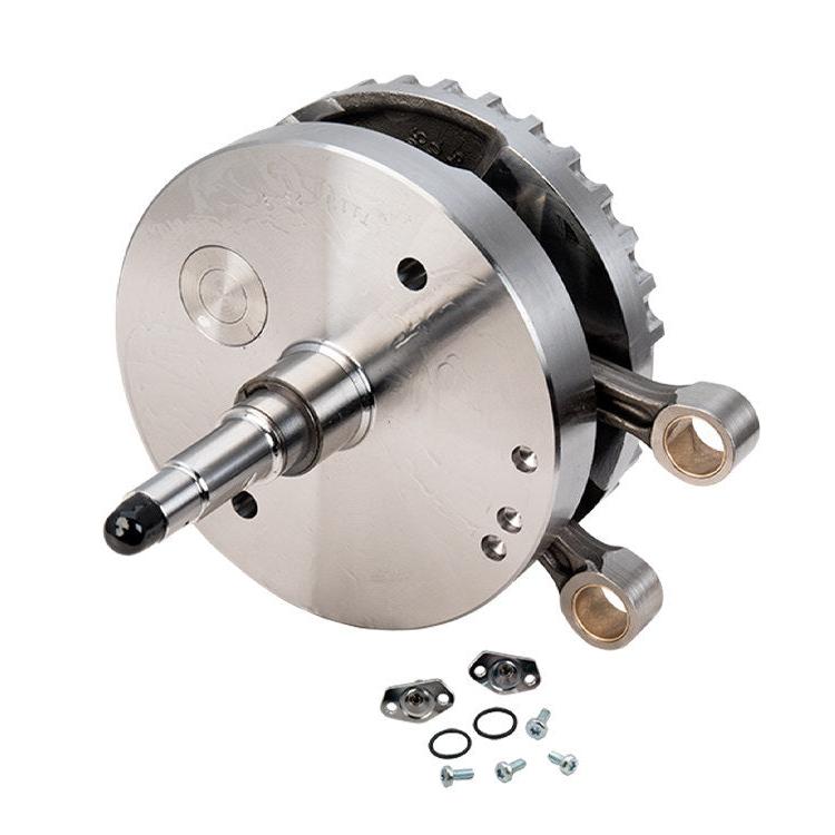 S&S Cycle SS320-0460 106ci Stroker Flywheel Assembly 4.5" Stroke for Twin Cam Dyna 99-05/Touring 99-06