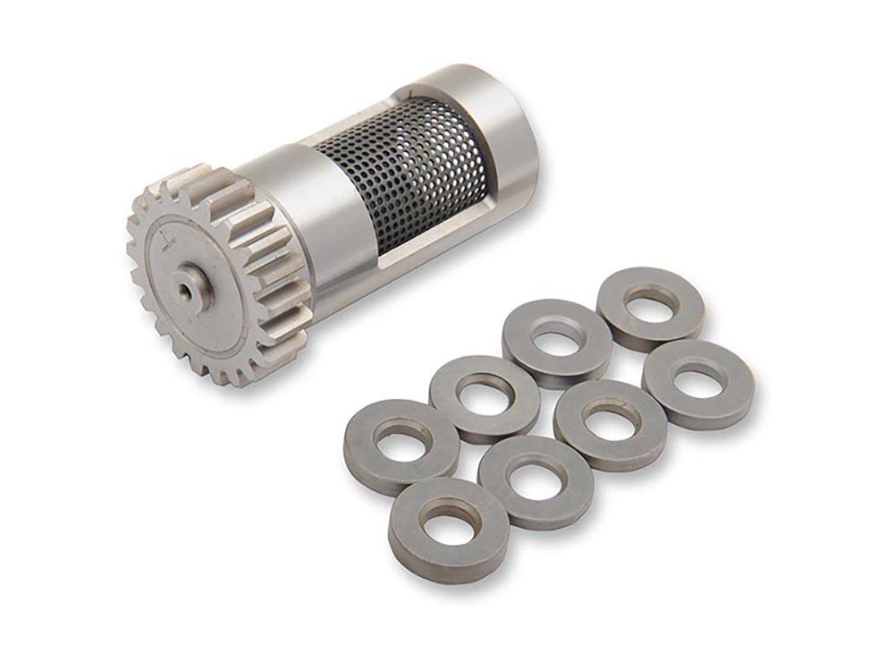 S&S Cycle SS33-4260 +.030" Steel Rotary Breather Gear Kit w/Shims for Big Twin Late 77-99