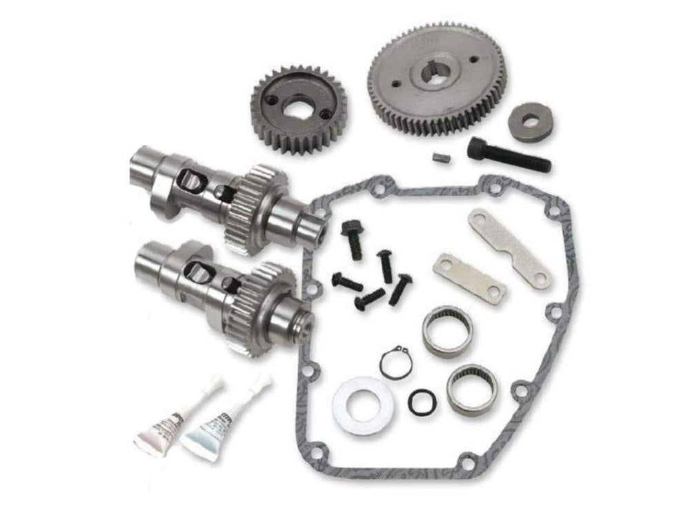 S&S Cycle SS330-0339 635GE Gear Drive Easy Start Camshaft Kit for Twin Cam 07-17/Dyna 2006