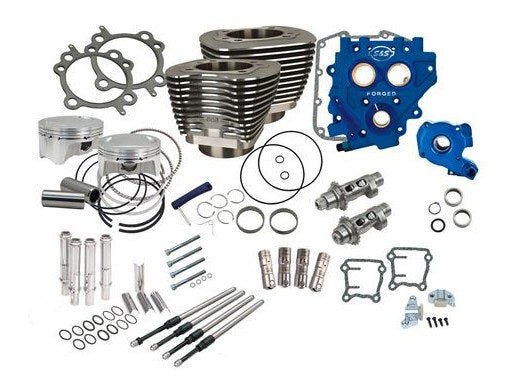 S&S Cycle SS330-0668 Cam Chest Kit w/585CE Chain Drive Easy Start Cams for Twin Cam 07-17