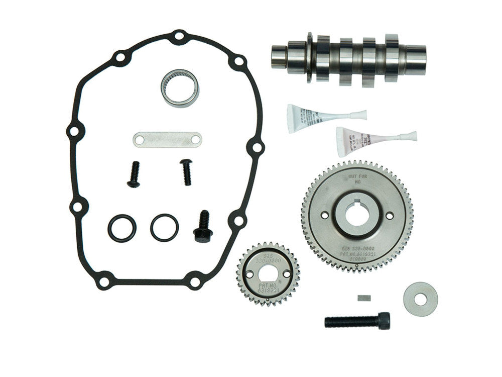 S&S Cycle SS330-0715 540G Gear Drive Camshaft Kit for Milwaukee-Eight Touring 17-Up/Softail 18-Up