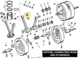 S&S Cycle SS34-4007 Connecting Rod Wristpin Bushing for Big Twin 36-99