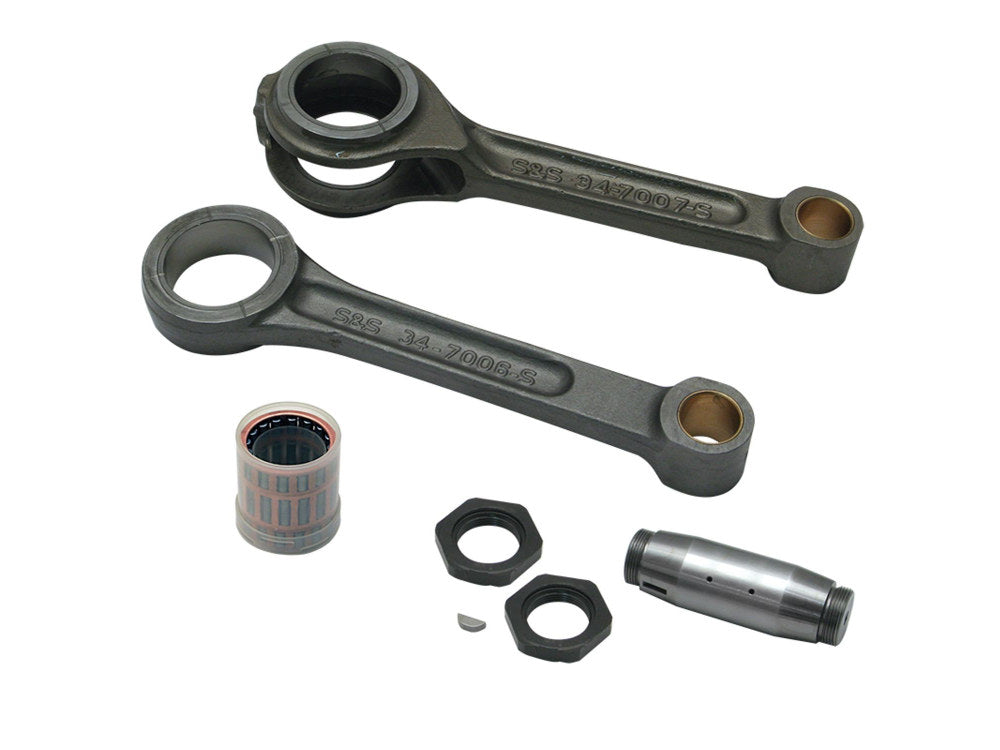 S&S Cycle SS34-7004 Heavy Duty Connecting Rods for Big Twin 41-81