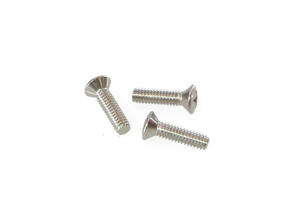 S&S Cycle SS50-1052 Teardrop Air Cleaner Cover Screws Chrome (3 Pack)