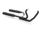 S&S Cycle SS550-0700B El Dorado 2-2 Dual Exhaust Black w/Black Thruster End Caps for Touring 17-Up