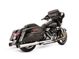 S&S Cycle SS550-0701B El Dorado 2-2 Dual Exhaust Chrome w/Black Tracer End Caps for Touring 17-Up