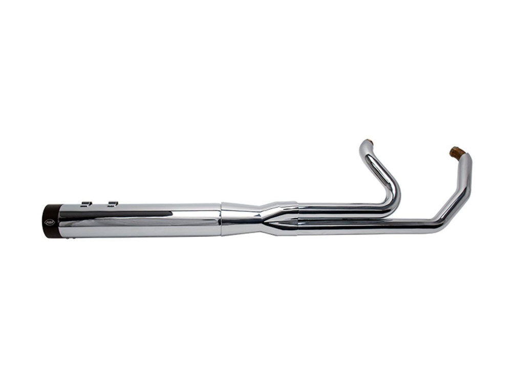 S&S Cycle SS550-0776 Sidewinder 2-1 Exhaust Chrome w/Black End Cap for Touring 95-16