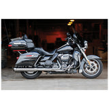 S&S Cycle SS550-0991 GNX 4.5" Slip-On Mufflers Chrome w/Black End Caps for Touring 17-Up